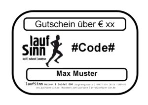 laufSinn Gutschein